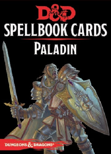 DND SPELLBOOK CARDS PALADIN 2ND EDITION | Jack's On Queen