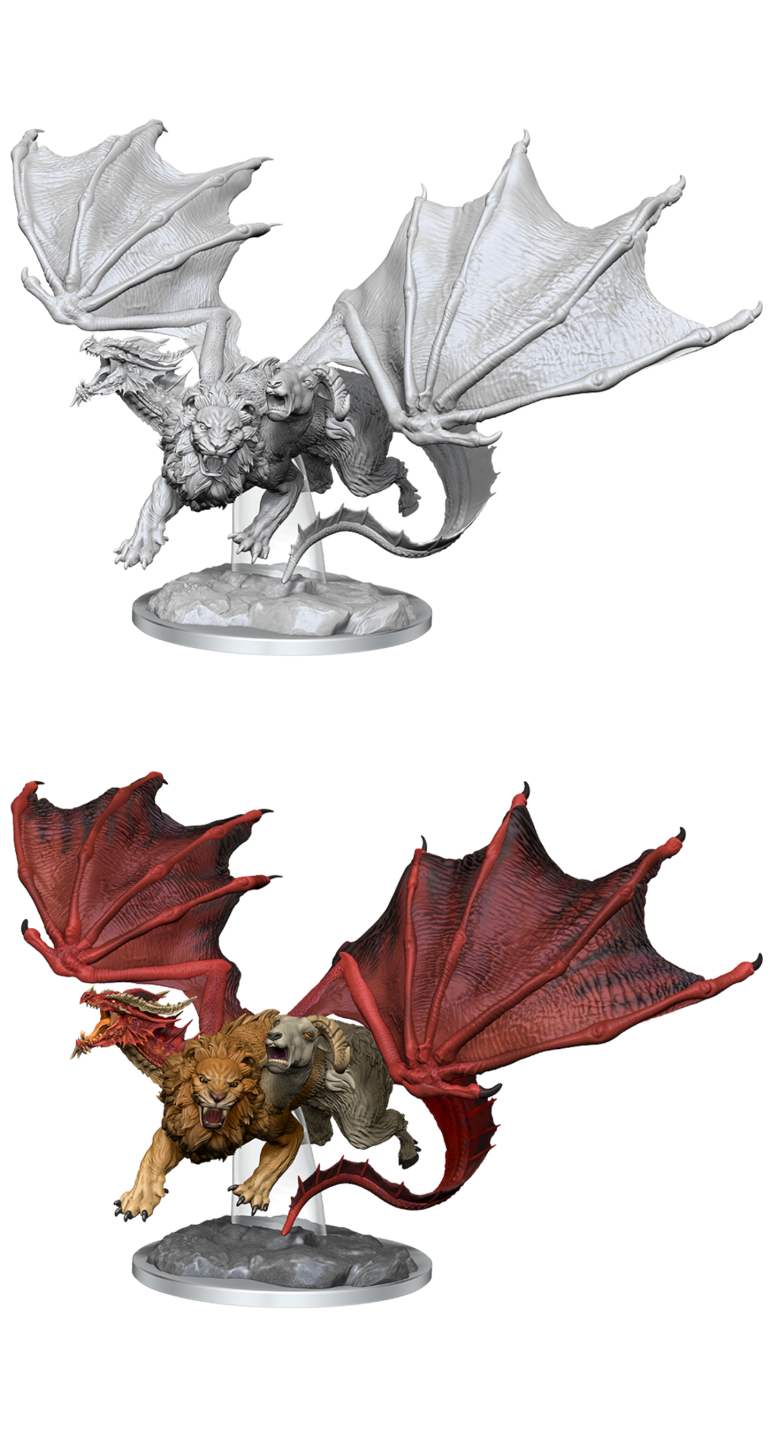 DND UNPAINTED MINIS WV16 CHIMERA | Jack's On Queen