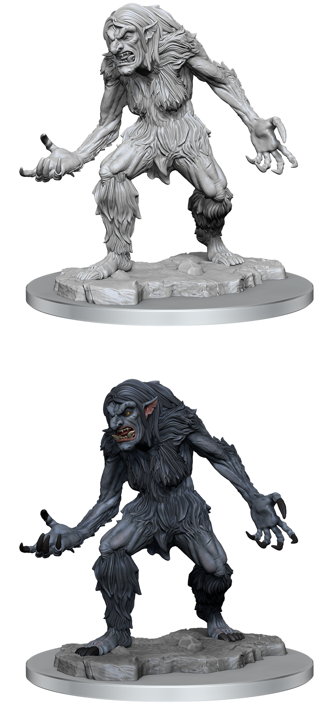 DND UNPAINTED MINIS WV16 ICE TROLL FEMALE | Jack's On Queen