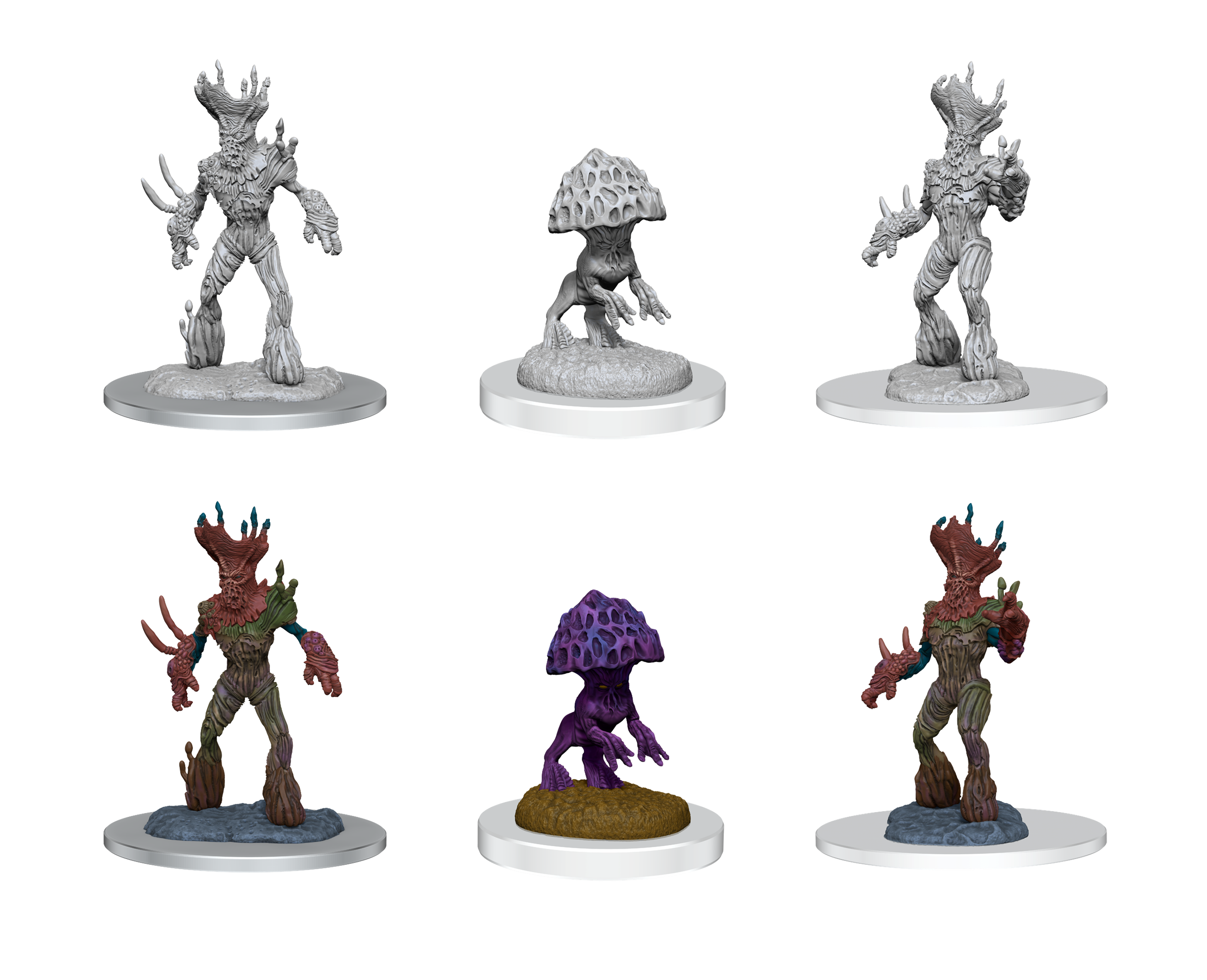 DND UNPAINTED MINIS WV16 MYCONID SOVEREIGN/SPROUTS | Jack's On Queen