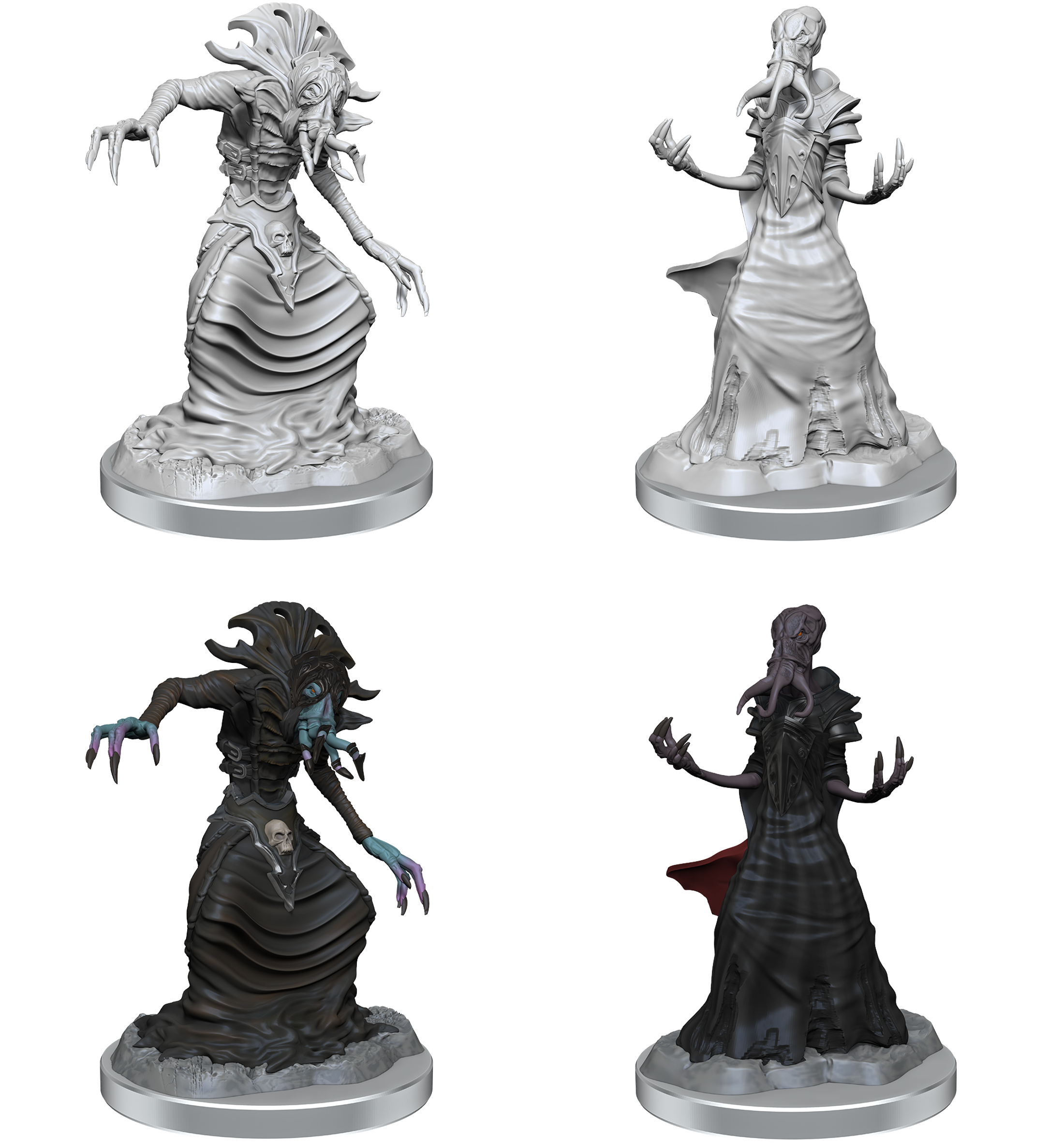 DND UNPAINTED MINIS WV18 MIND FLAYERS | Jack's On Queen