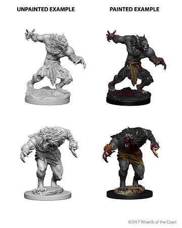 DND UNPAINTED MINIS WV4 WEREWOLVES | Jack's On Queen