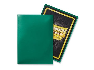 DRAGON SHIELD SLEEVES GREEN 100CT | Jack's On Queen