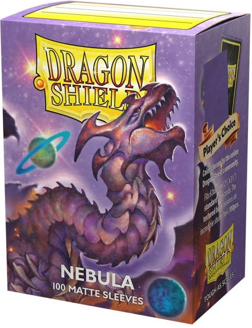 DRAGON SHIELD SLEEVES MATTE NEBULA 100CT | Jack's On Queen