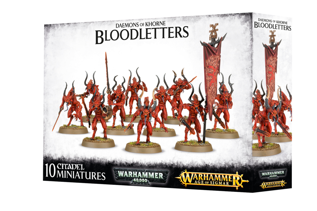 Warhammer Age of Sigmar Daemons of Khorne: Bloodletters | Jack's On Queen