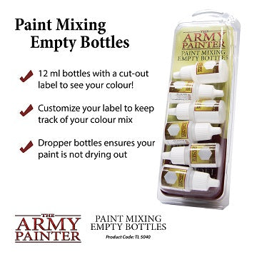 MINIATURE & MODEL TOOLS: EMPTY MIXING BOTTLES | Jack's On Queen