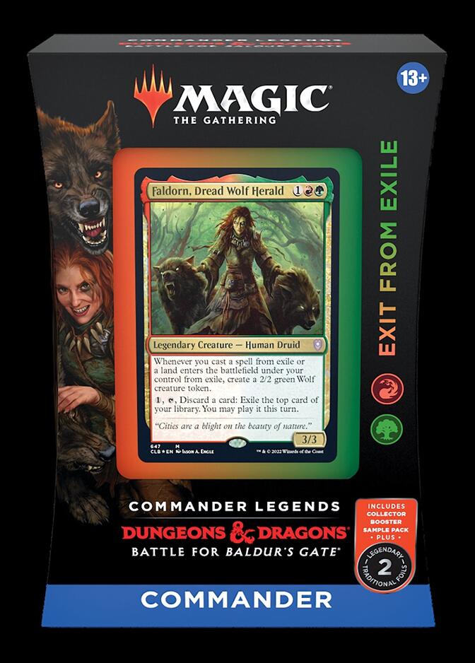 MTG COMMANDER LEGENDS BALDURS GATE DECK | Jack's On Queen