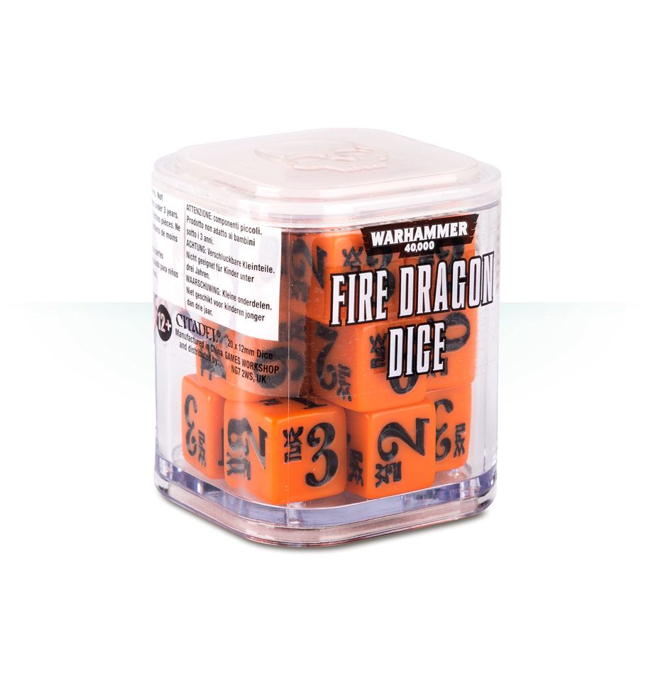 Warhammer: 40K - Fire Dragon Dice (20-Pack) | Jack's On Queen