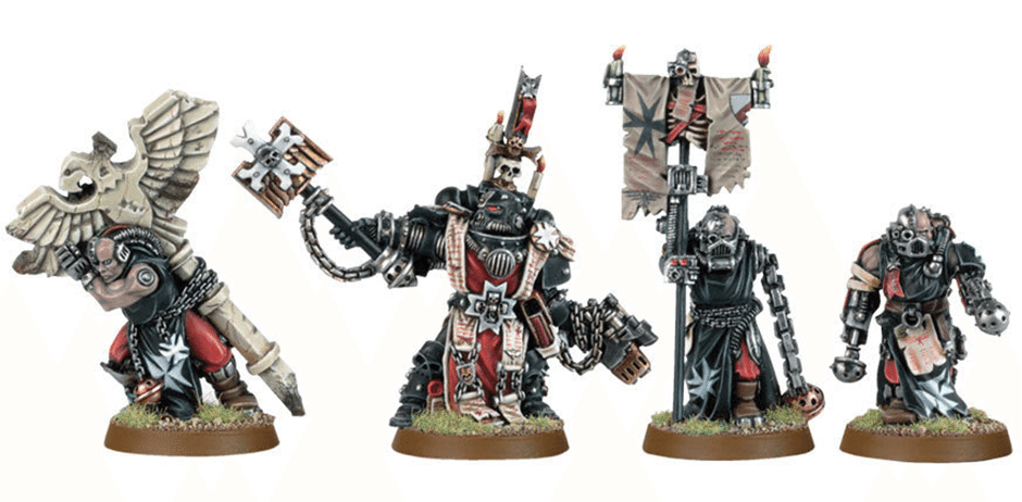 Black Templars Chaplain Grimaldus & Retinue | Jack's On Queen