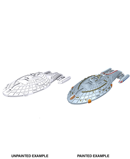 Star Trek Deep Cuts Unpainted Miniatures: Intrepid Class | Jack's On Queen