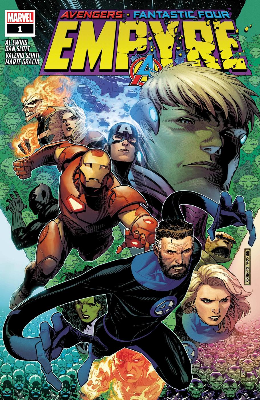 MARVEL HC: AVENGERS FANTASTIC 4 EMPYRE BSTR BRK | Jack's On Queen