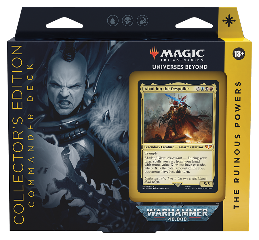 MTG WARHAMMER 40000 COMMANDER COLLECTOR ED DECK (FULL CASE) | Jack's On Queen