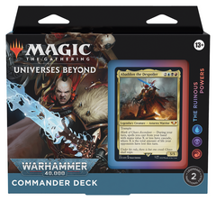 MTG WARHAMMER 40000 COMMANDER REGULAR DECK (FULL CASE) | Jack's On Queen