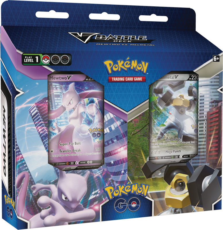 POKEMON GO V BATTLE DECKS MEWTWO VS MELMETAL | Jack's On Queen