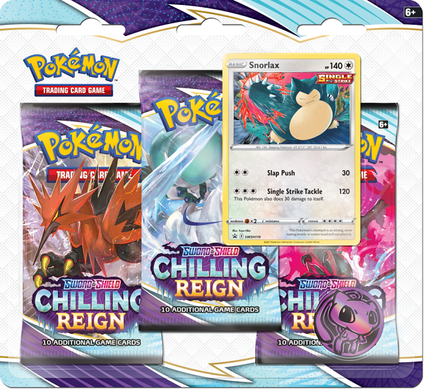POKEMON SWSH6 CHILLING REIGN 3PK BLISTER | Jack's On Queen