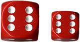 Chessex: Opaque D6 Dice Set - 16mm | Jack's On Queen