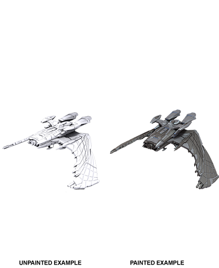 Star Trek: Deep Cuts Unpainted Miniatures: Reman Warbird | Jack's On Queen