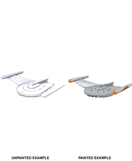 Star Trek: Deep Cuts Unpainted Miniatures: Romulan Bird-of-Prey | Jack's On Queen
