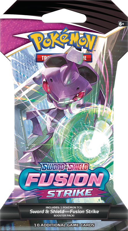 SLEEVED POKEMON SWSH8 FUSION STRIKE PACK | Jack's On Queen