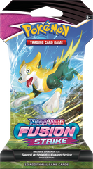 SLEEVED POKEMON SWSH8 FUSION STRIKE PACK | Jack's On Queen