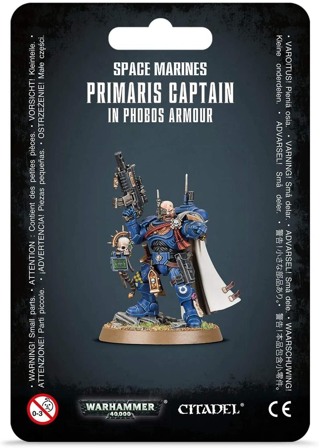 Warhammer 40,000 Space Marines: Captain in Phobos Armour | Jack's On Queen