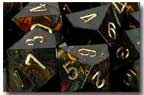 Chessex: Polyhedral Scarab™ Dice sets | Jack's On Queen