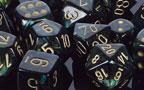 Chessex: Polyhedral Scarab™ Dice sets | Jack's On Queen