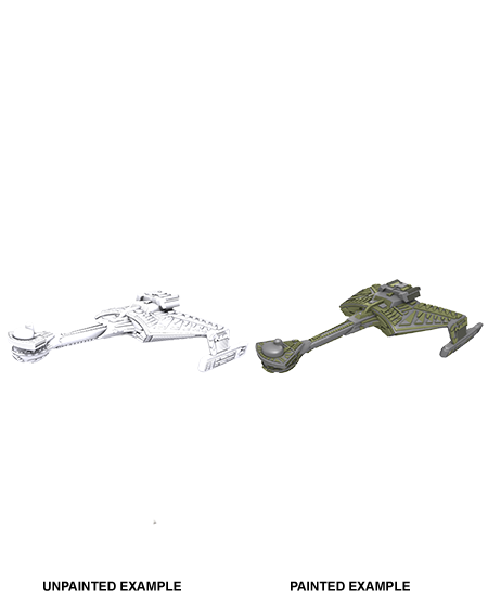 Star Trek: Deep Cuts Unpainted Miniatures: K't'inga Class | Jack's On Queen