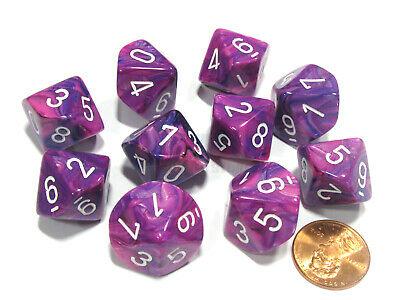 Chessex: Festive™ D10 DICE SET | Jack's On Queen