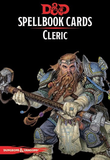 DND SPELLBOOK CARDS CLERIC 2ND EDITION | Jack's On Queen