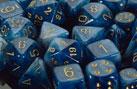 Chessex: D6 Phantom™ Dice sets - 12mm | Jack's On Queen