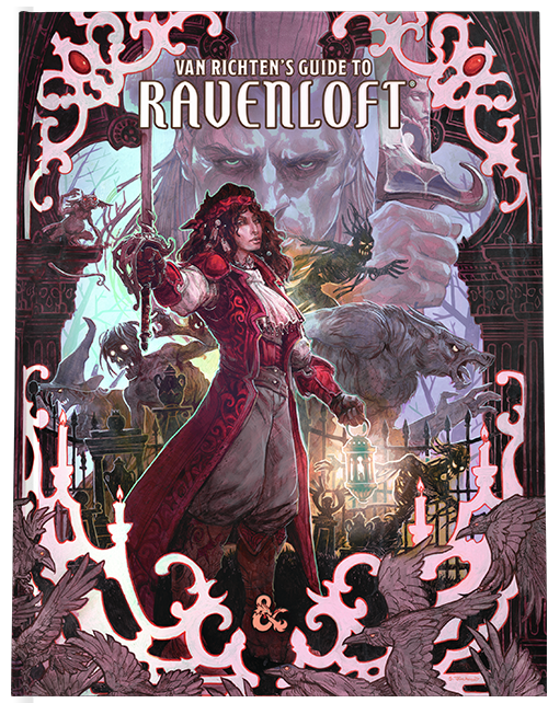 VAN RICHTEN'S GUIDE TO RAVENLOFT (ALTERNATE COVER) | Jack's On Queen