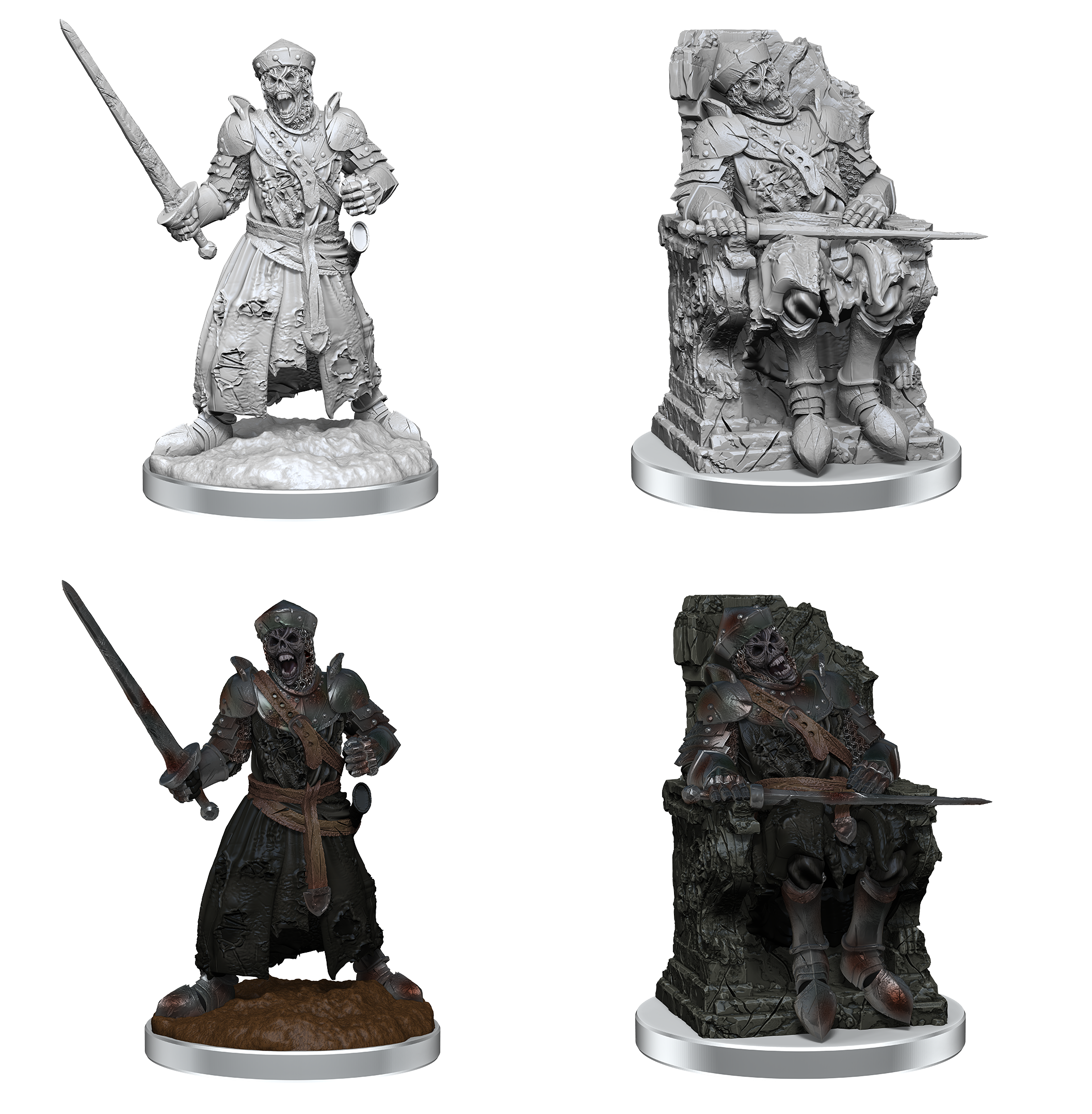 WIZKIDS UNPAINTED MINIS WV19 DEAD WARLORD | Jack's On Queen