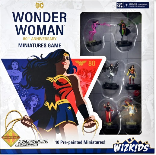 DC HC: WONDER WOMAN 80TH MINIATURES GAME | Jack's On Queen