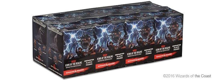 Dungeons & Dragons - Icons of the Realms Set 4 Monster Menagerie Booster Brick | Jack's On Queen