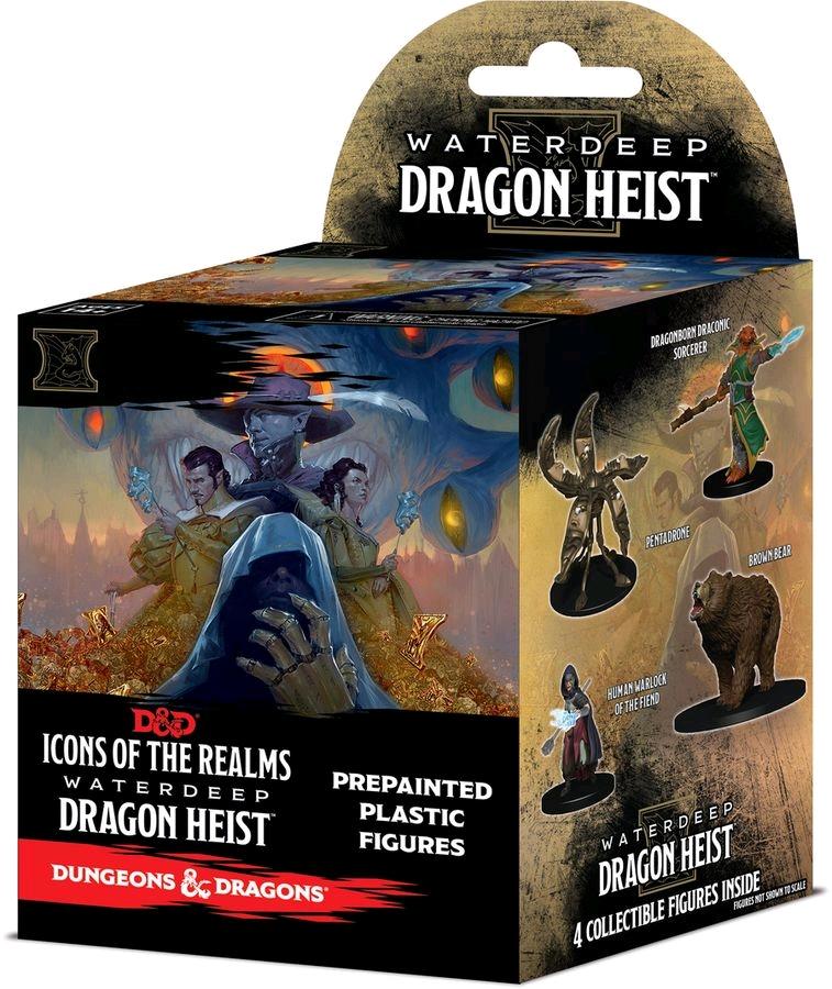 Dungeons & Dragons - Icons of the Realms Set 9 Waterdeep Dragon Heist Booster Brick | Jack's On Queen