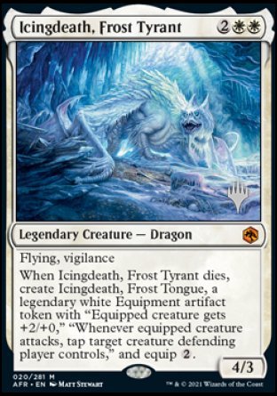 Icingdeath, Frost Tyrant (Promo Pack) [Dungeons & Dragons: Adventures in the Forgotten Realms Promos] | Jack's On Queen