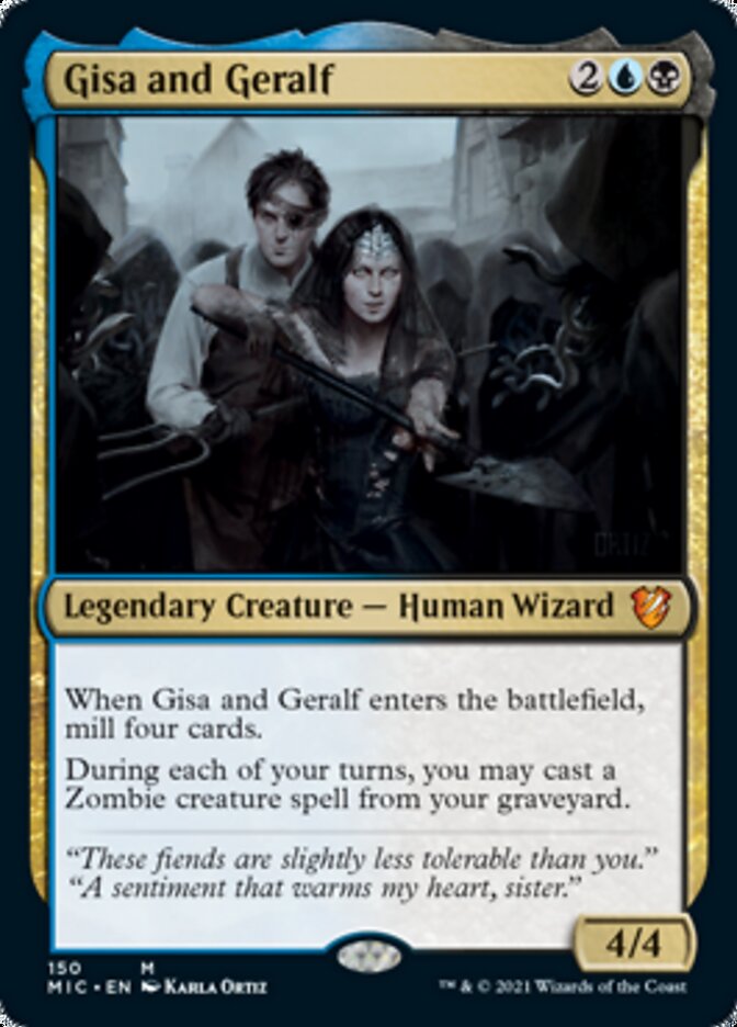 Gisa and Geralf [Innistrad: Midnight Hunt Commander] | Jack's On Queen