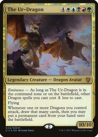 The Ur-Dragon (Commander 2017) [Commander 2017 Oversized] | Jack's On Queen