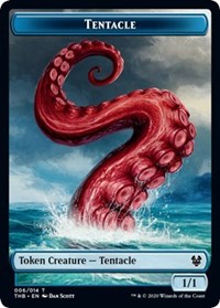 Tentacle // Satyr Double-sided Token [Theros Beyond Death Tokens] | Jack's On Queen