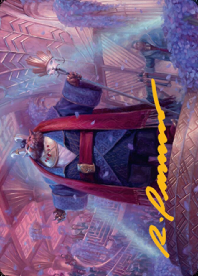 Jetmir, Nexus of Revels 1 Art Card (Gold-Stamped Signature) [Streets of New Capenna Art Series] | Jack's On Queen