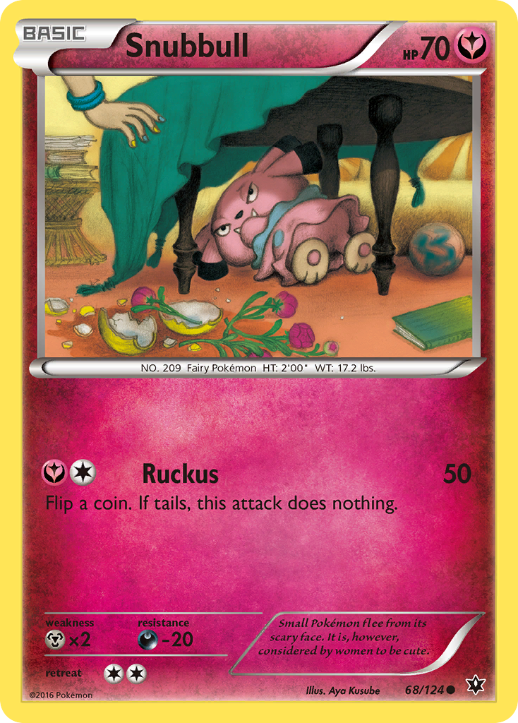 Snubbull (68/124) [XY: Fates Collide] | Jack's On Queen