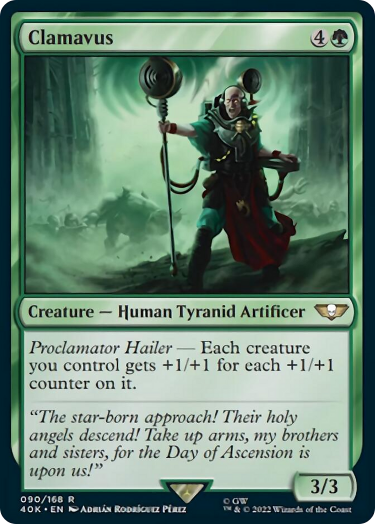 Clamavus (Surge Foil) [Universes Beyond: Warhammer 40,000] | Jack's On Queen
