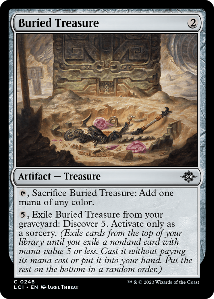 Buried Treasure [The Lost Caverns of Ixalan] | Jack's On Queen