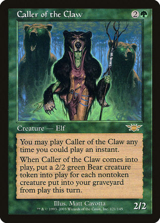 Caller of the Claw [Legions] | Jack's On Queen