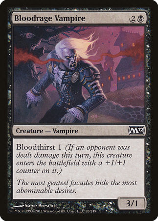 Bloodrage Vampire [Magic 2012] | Jack's On Queen