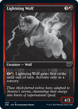 Lightning Wolf [Innistrad: Double Feature] | Jack's On Queen