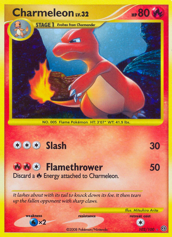 Charmeleon (102/100) [Diamond & Pearl: Stormfront] | Jack's On Queen