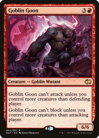 Goblin Goon [Duel Decks: Merfolk vs. Goblins] | Jack's On Queen