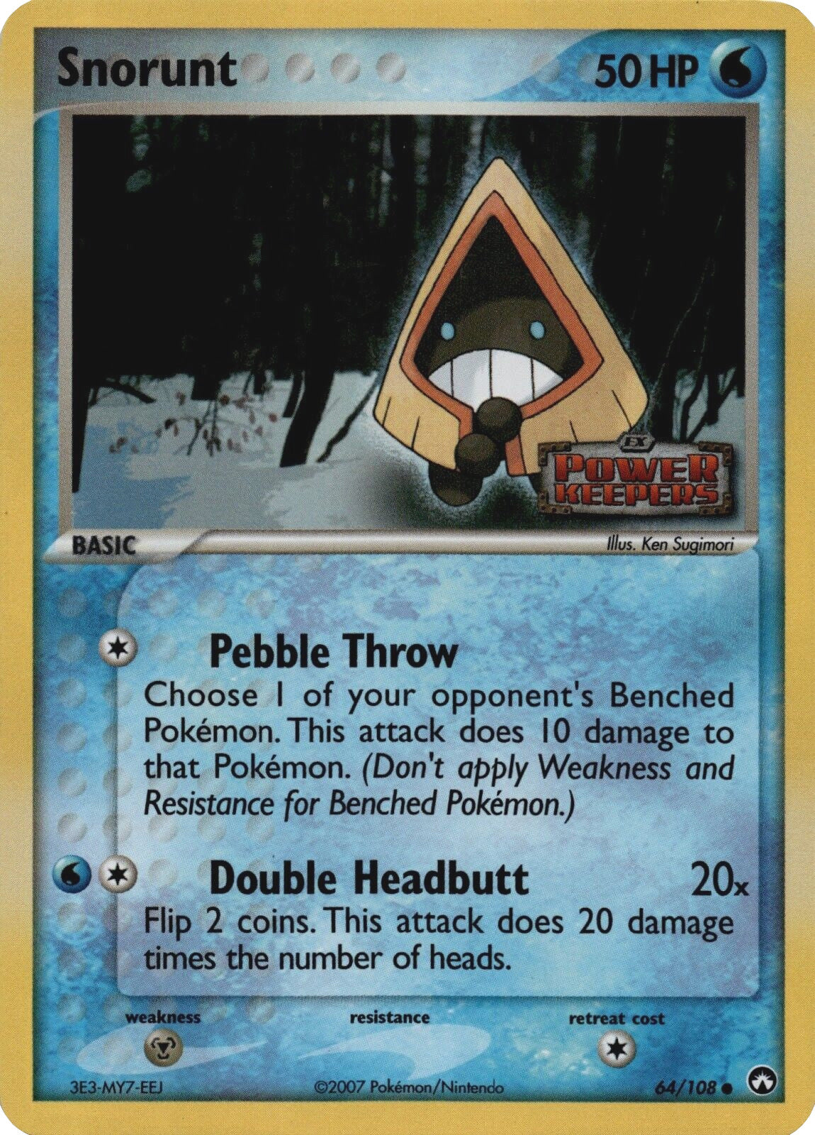 Snorunt (64/108) (Stamped) [EX: Power Keepers] | Jack's On Queen